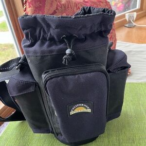 California Innovations Wine cooler with two cups holder Opener and wine top.